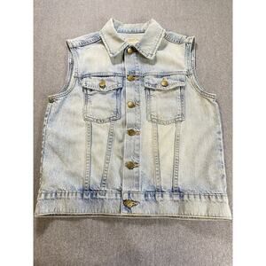 Current/Elliot‎ Jean Denim Vest Womens Size 0